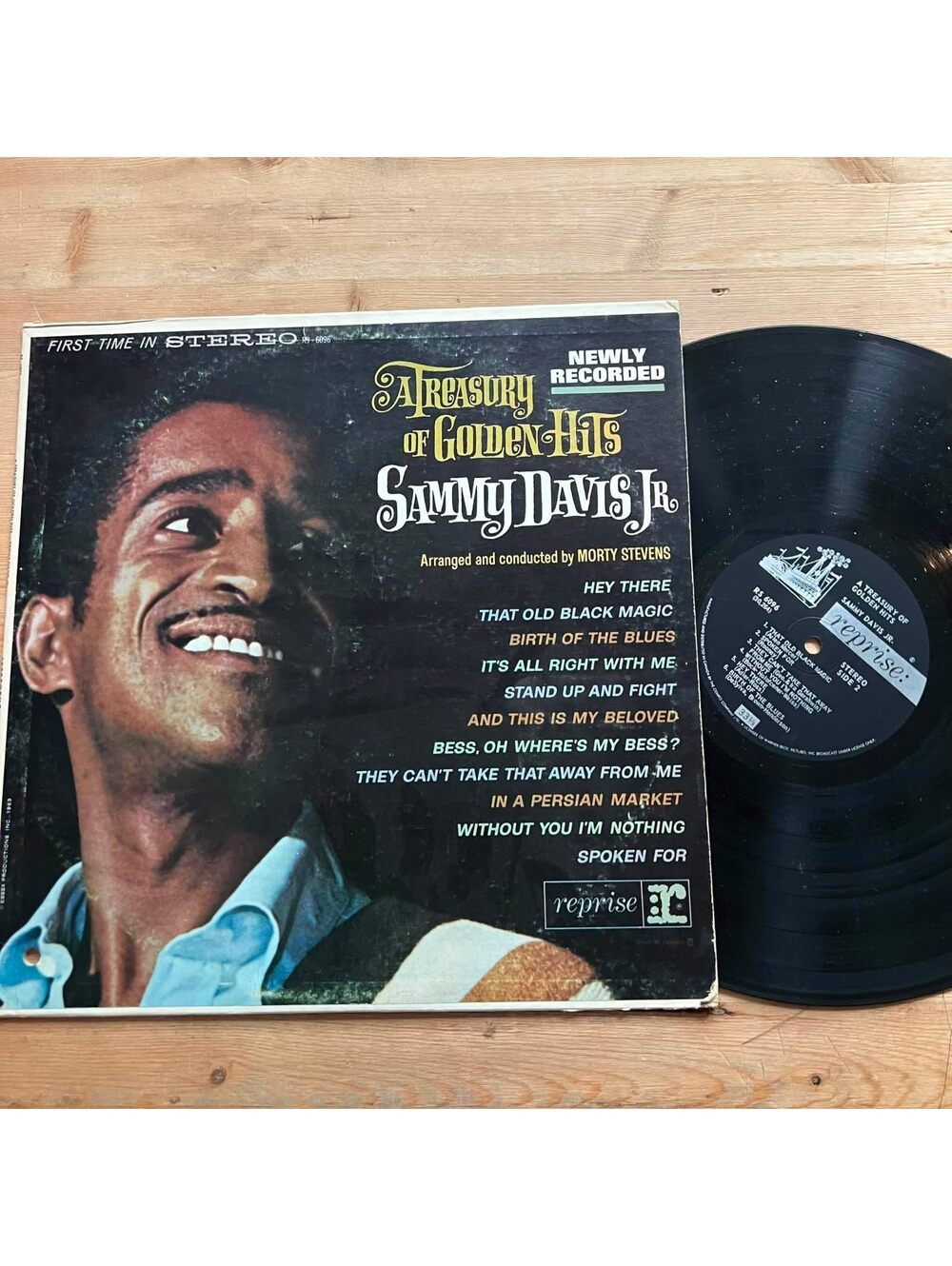 Sammy Davis Jr. - Treasury of Golden Hits 33rpm VG+ VR26
